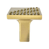 Roque Modern Brushed Gold Knob