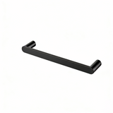 Ivanees 4-Piece Bathroom Accessories Set in Matte Black Finish – Stainless Steel Robe Hook, Towel Ring, Toilet Paper Holder & Towel Bar