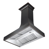 ZLINE 48 in. Designer Series Oil-Rubbed Bronze Ducted Wall Range Hood (8632B-48)