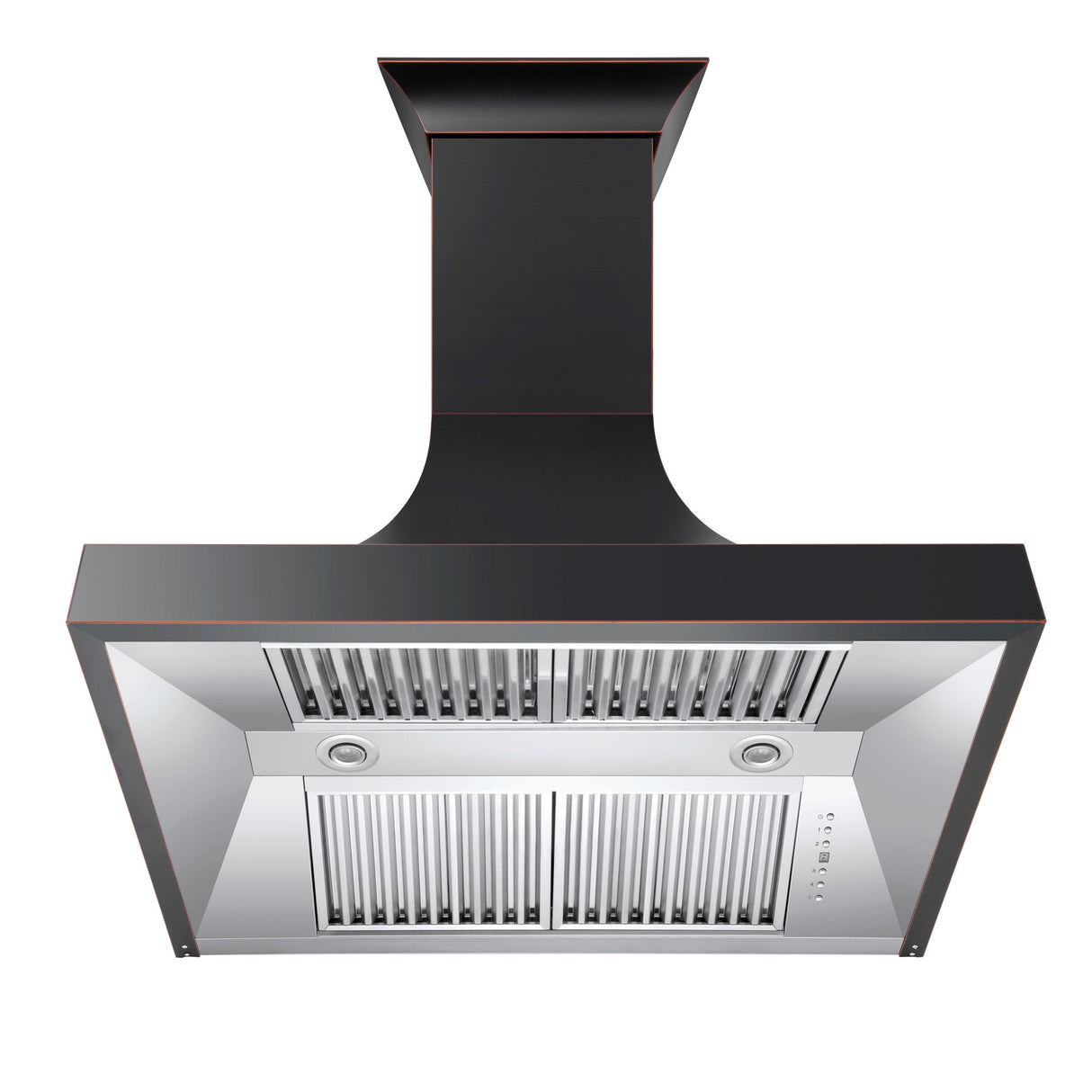 ZLINE 48 in. Designer Series Oil-Rubbed Bronze Ducted Wall Range Hood (8632B-48)