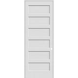 Ivanees 6-Panel Hollow Molded Door Slab 96 Inch Height