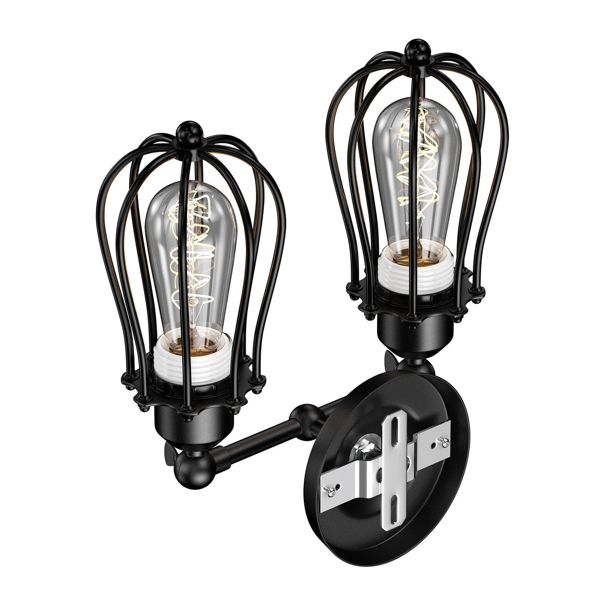 matte-black-steel-birdcage-wall-lighting