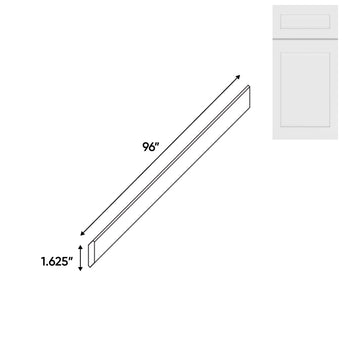 RTA - White Shaker - Wood Crown Molding - 96