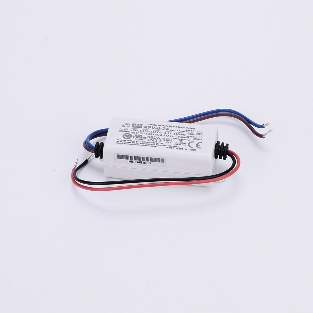 8W Meanwell Driver 8W / 100 - 240V / 24V /0 - 03A - BUILDMYPLACE