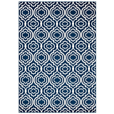 8'x10' Frame Transitional Moroccan Trellis Area Rug - BUILDMYPLACE