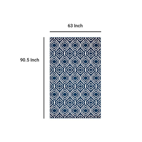 8'x10' Frame Transitional Moroccan Trellis Area Rug - BUILDMYPLACE