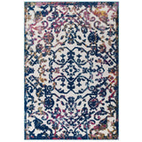 8'x10' Reflect Primrose Ornate Floral Lattice Indoor Outdoor Area Rug - BUILDMYPLACE