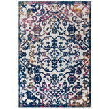 8'x10' Reflect Primrose Ornate Floral Lattice Indoor Outdoor Area Rug - BUILDMYPLACE