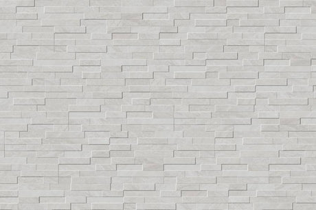 9 MM Veneer World Urban Ledgestone Matt Explore Arctic White - BUILDMYPLACE