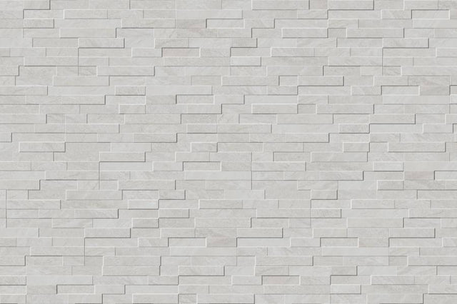 9 MM Veneer World Urban Ledgestone Matt Explore Arctic White - BUILDMYPLACE