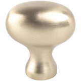 Transitional Advantage Three Champagne Oval Knob