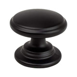 Traditional Advantage Two Matte Black Tiered Knob
