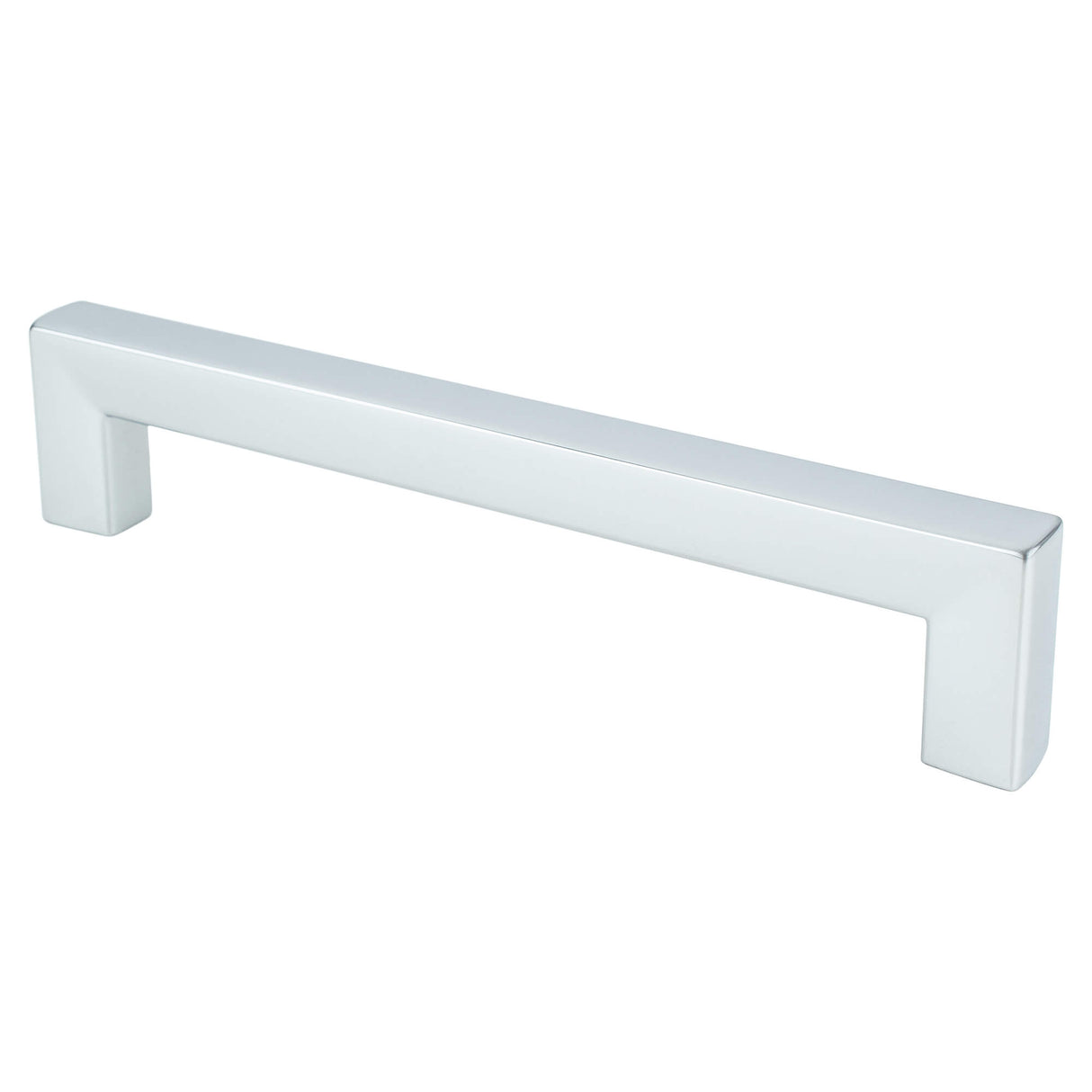 Square 128mm CC Polished Chrome Pull