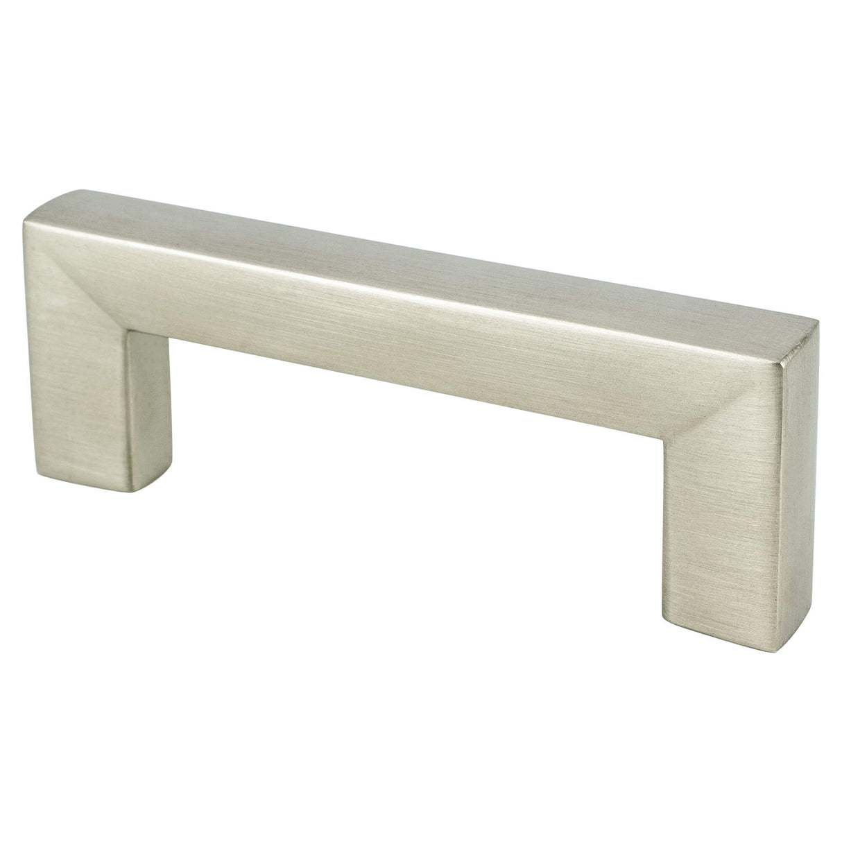 Square 64mm CC Brushed Nickel Pull