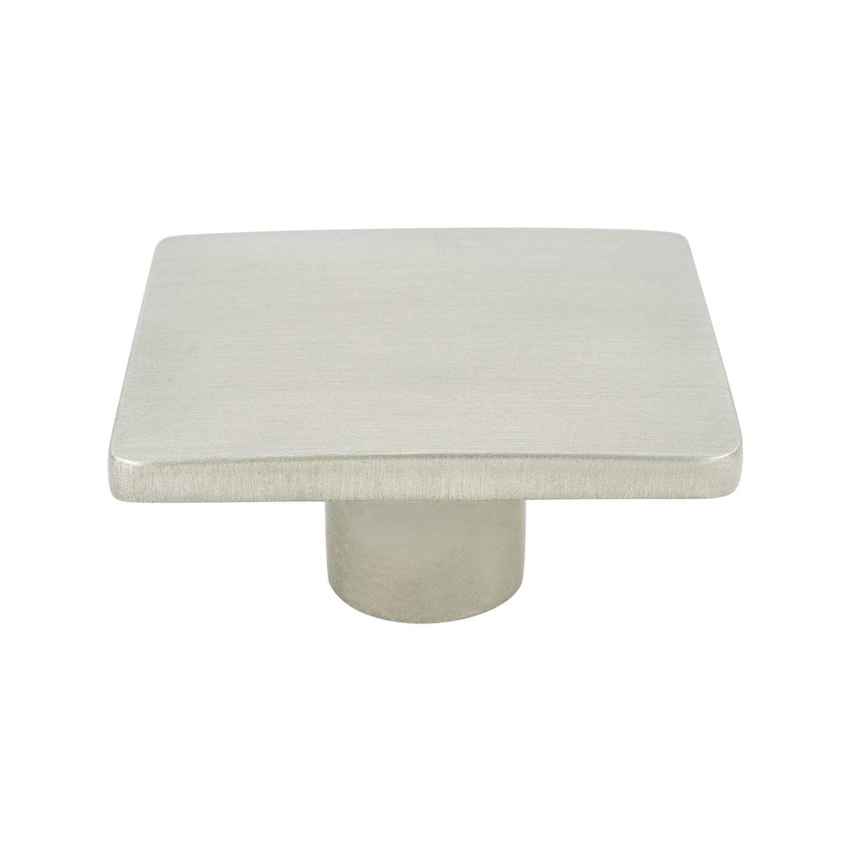 Wave Brushed Nickel Medium Knob