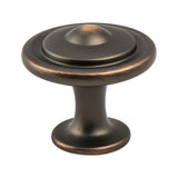 Traditional Advantage Three Verona Bronze Button Knob