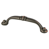 Traditional Advantage Three 96mm CC Verona Bronze Antique Pull