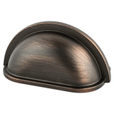 Traditional Advantage Three 3 inch CC Verona Bronze Cup Pull