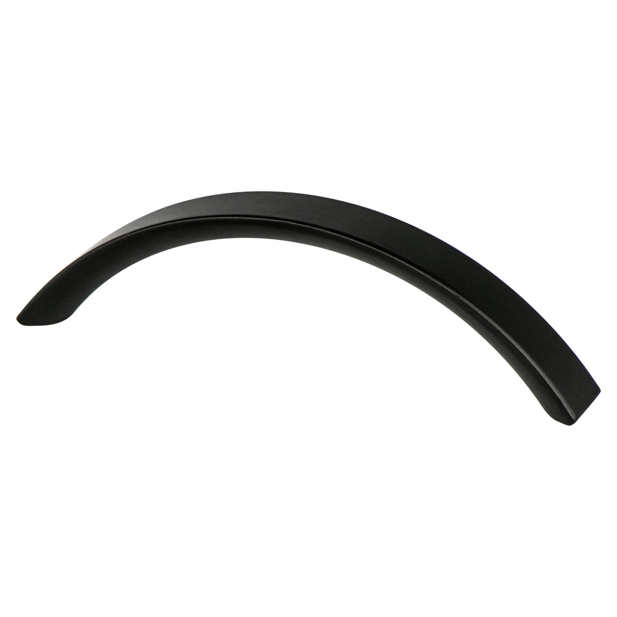 Contemporary Advantage Four 96mm CC Matte Black Flat Arch Pull