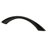 Contemporary Advantage Five 96mm CC Matte Black Twisted Arch Pull