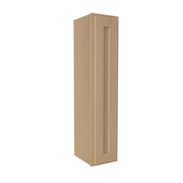 Single door Wall Cabinet | 9W x 42H x 12d - Luxor Harvest