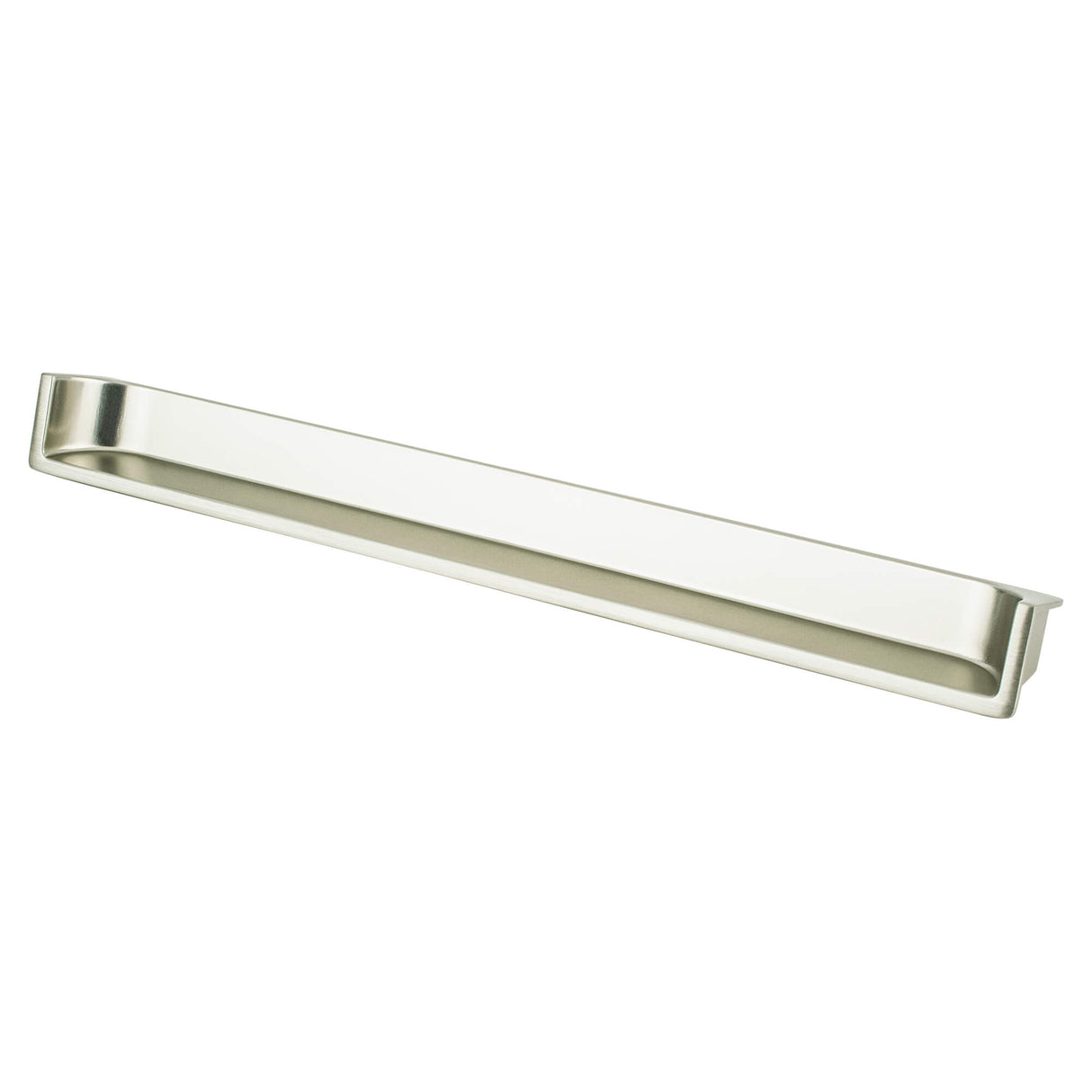 Recess Satin Nickel Recessed Pull