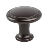 American Classics Rubbed Bronze Ringed Knob