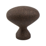 American Classics Dull Rust Oval Knob
