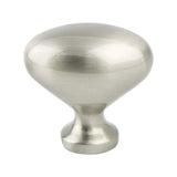 American Classics Brushed Nickel Oval Knob