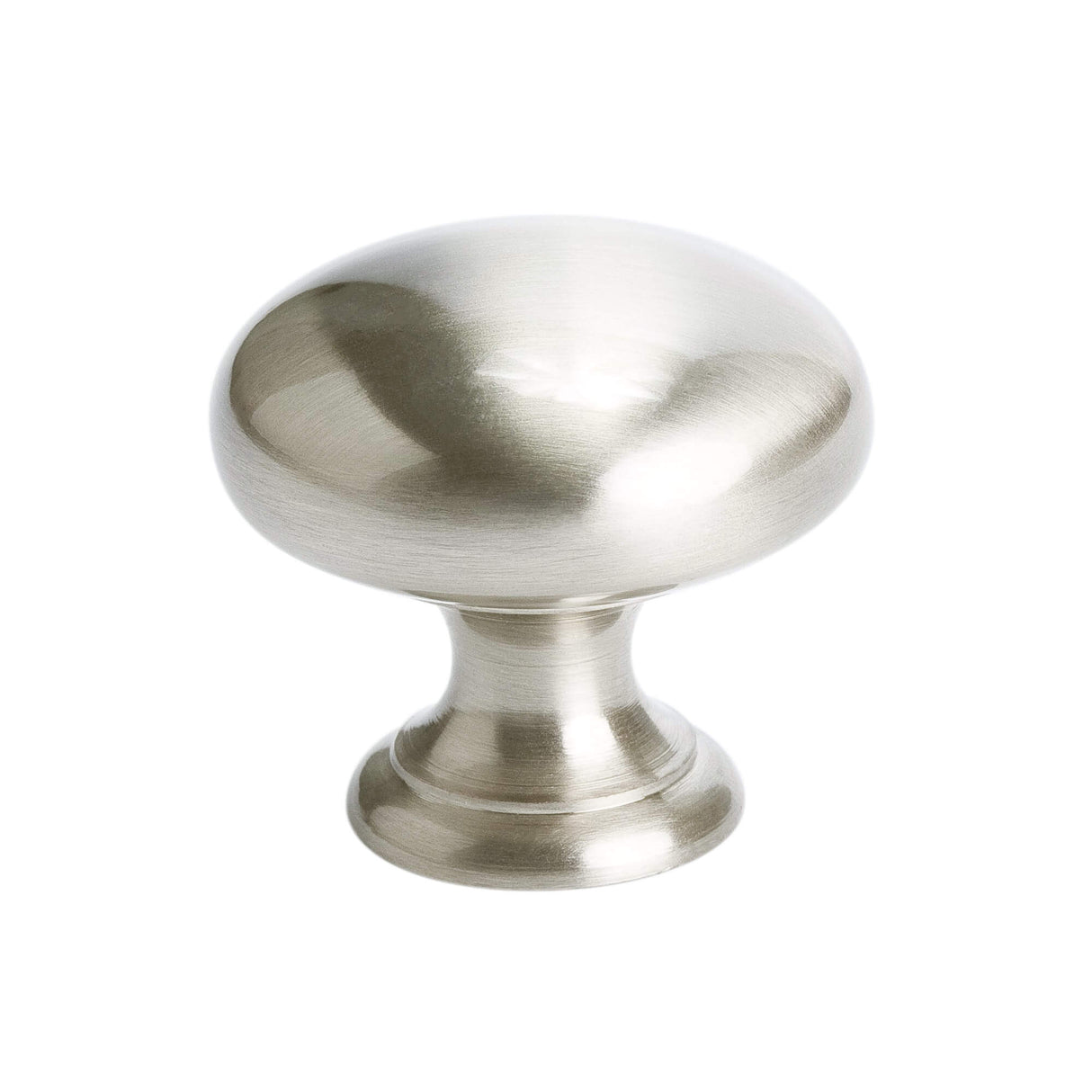 Plymouth Brushed Nickel Round Knob