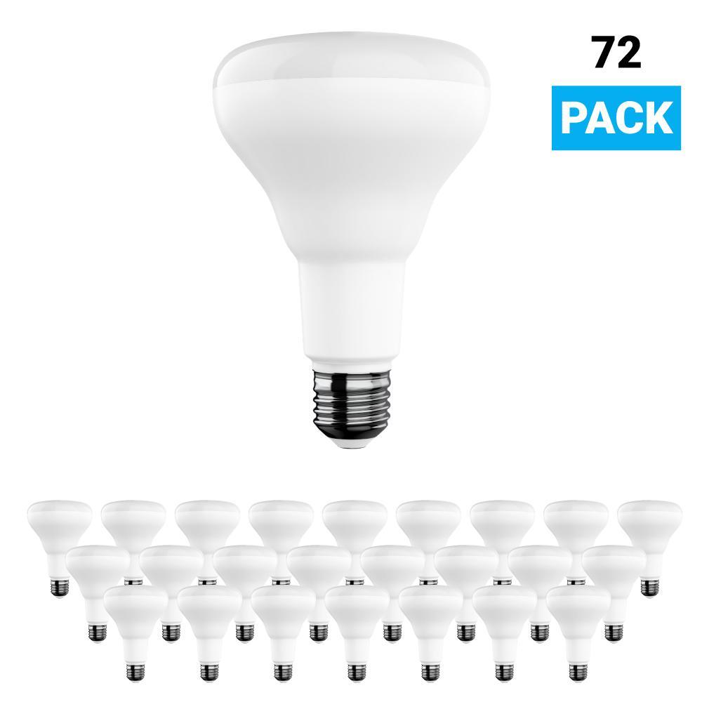 9W LED Light Bulbs - BR30 - 3000K Dimmable - 650 Lm - E26 Base - Soft White - BUILDMYPLACE