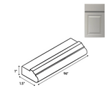 RTA - Avalon Ashen - Light Rail Molding - 96"W x 0.75"H x 1.5"D