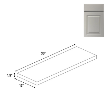 Avalon Ashen - Wall Shelf - 36