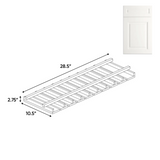 RTA - Atlas Blanco - Stem Glass Holder - 30"W x 1.5"H x 12"D