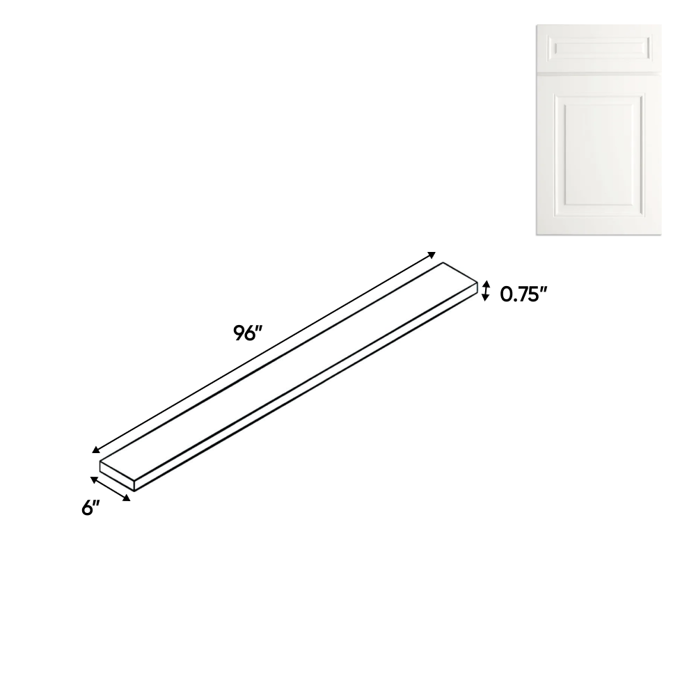 RTA - Atlas Blanco - Tall Fillers - 6"W x 96"H x 0.75"D