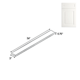 RTA - Atlas Blanco - Wall Fillers - 3"W x 36"H x 0.75"D