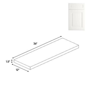 Atlas Blanco - Wall Shelf - 36