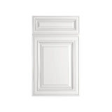 Arlington Oatmeal - 30 Inch Double Glass Door Wall Cabinet - 30" Width x 36" Height x 12" Depth