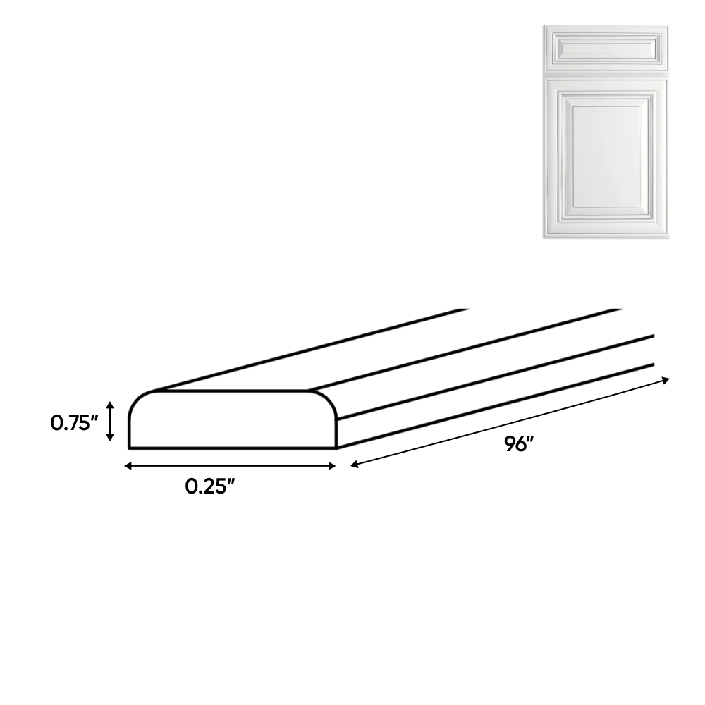 Arlington Oatmeal - 0.25 Inch Trims Accessories - .25
