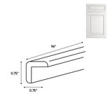 RTA - Arlington Oatmeal - Outside Corner Molding - 96"W x 0.75"H x 0.75"D - AO-OCL