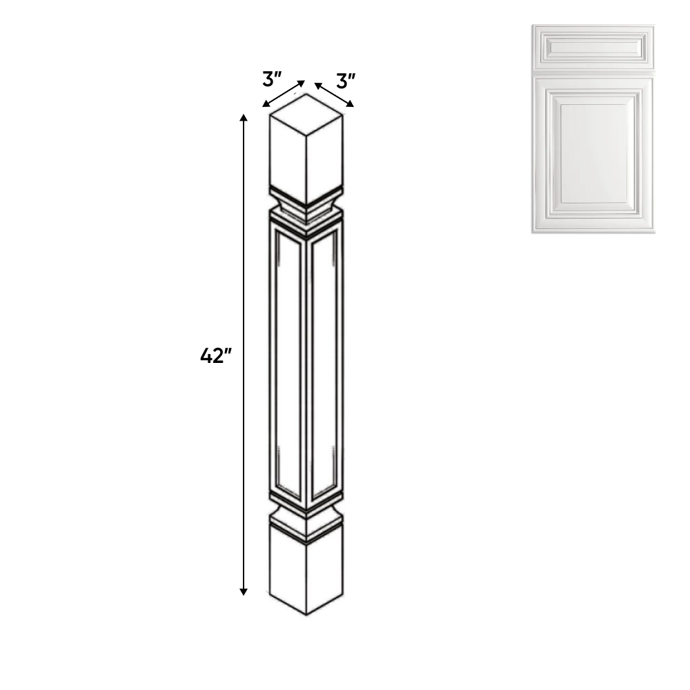 Arlington Oatmeal - 3 Inch Structural Accessories - 3