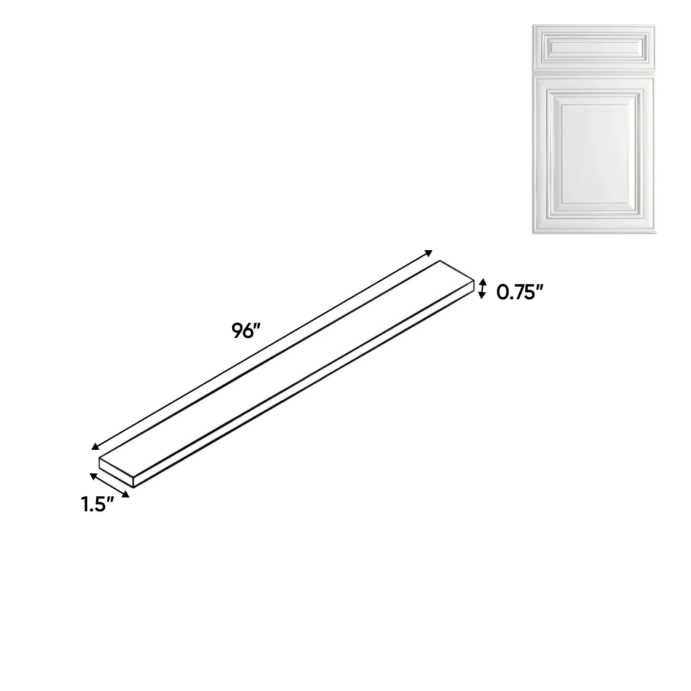 Kitchen - Wall Fillers - 96 in H x 1.5 in W - AO - Pre Assembled