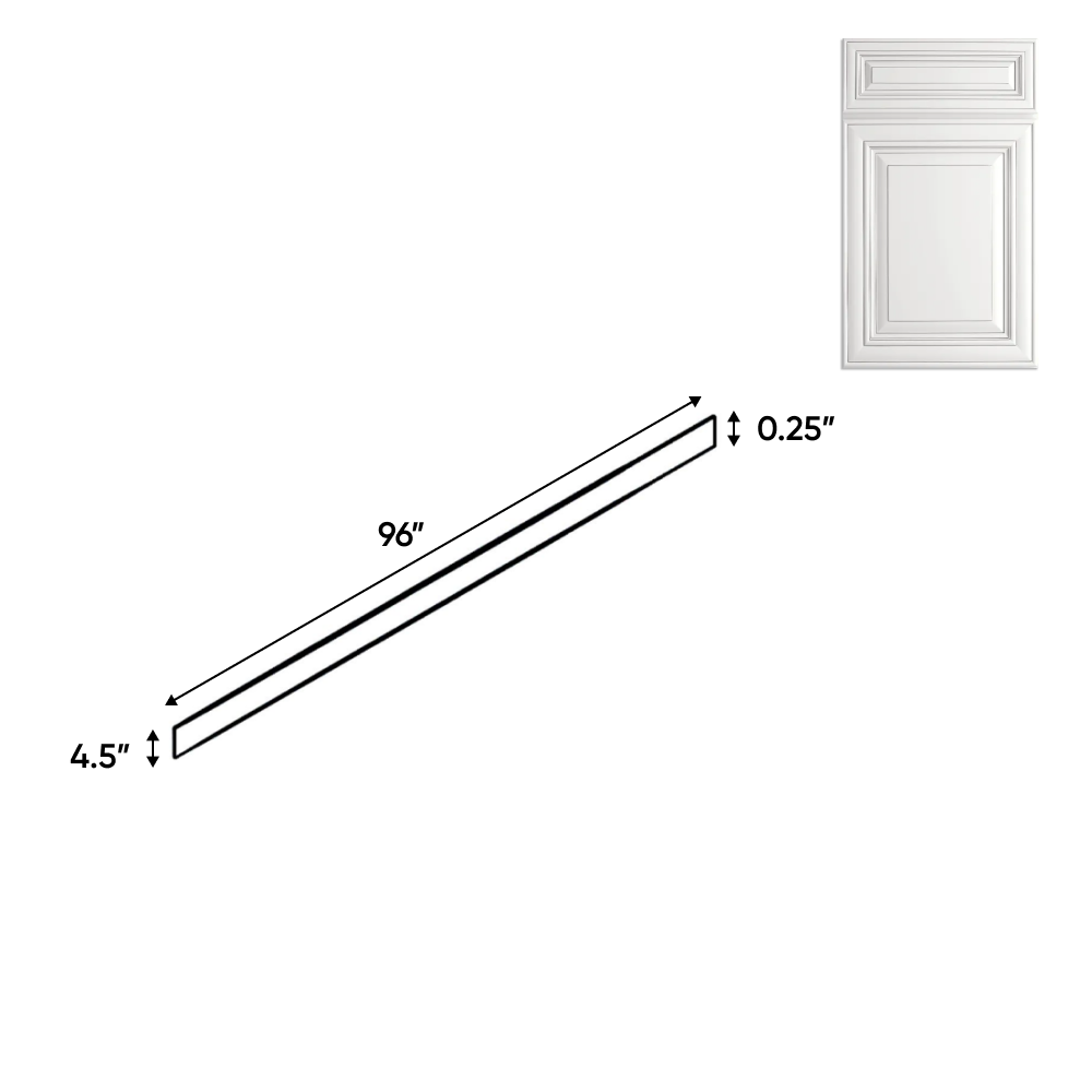 Kitchen Cabinet - Toe Kick - 96 Inch - AO - Pre Assembled