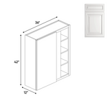 RTA - Blind - Wall Corner Cabinets - 42"H x 36"W x 12"D - AO