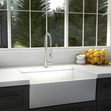 ZLINE Apollo Kitchen Faucet in Brushed Nickel (APL-KF-BN)
