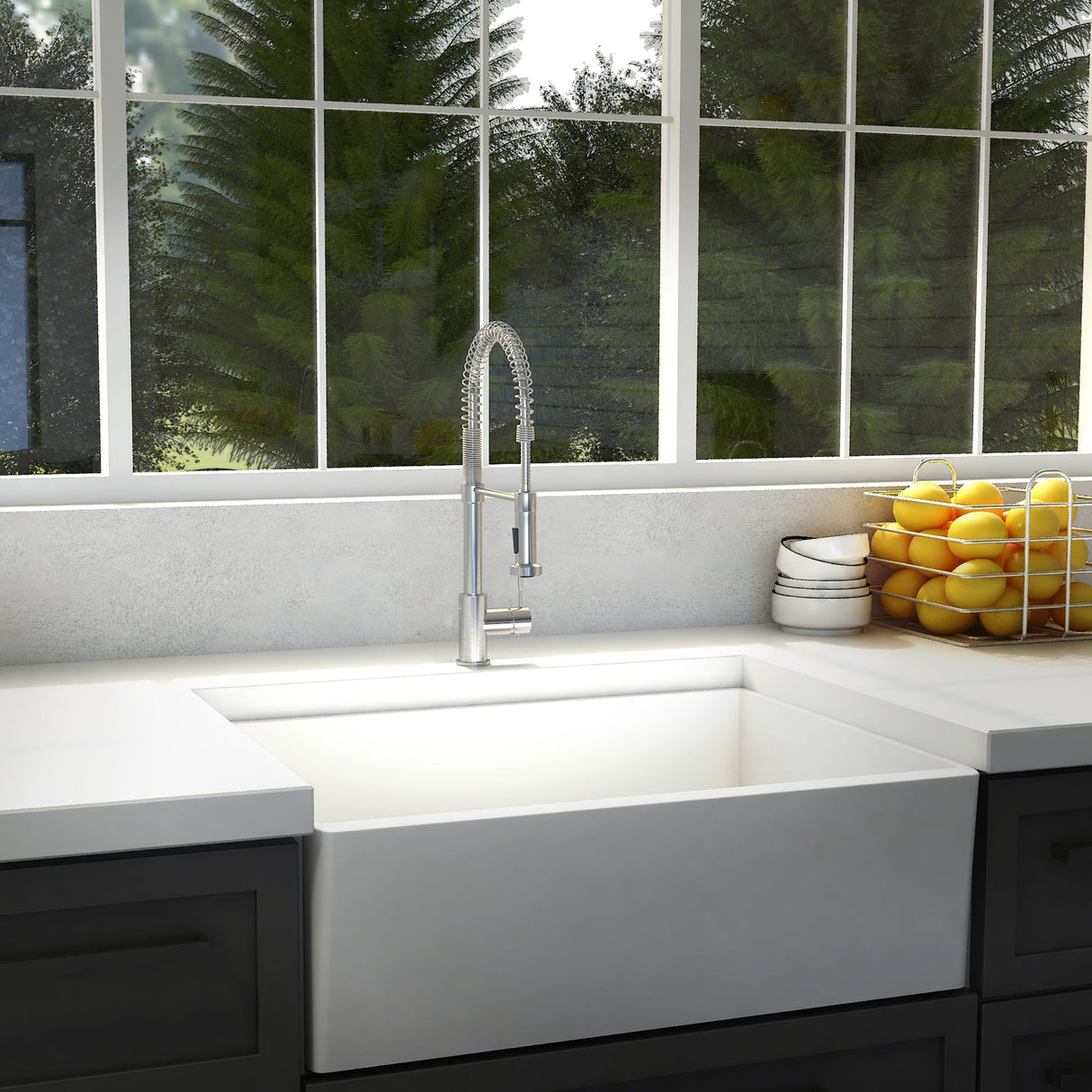 ZLINE Apollo Kitchen Faucet in Chrome (APL-KF-CH)