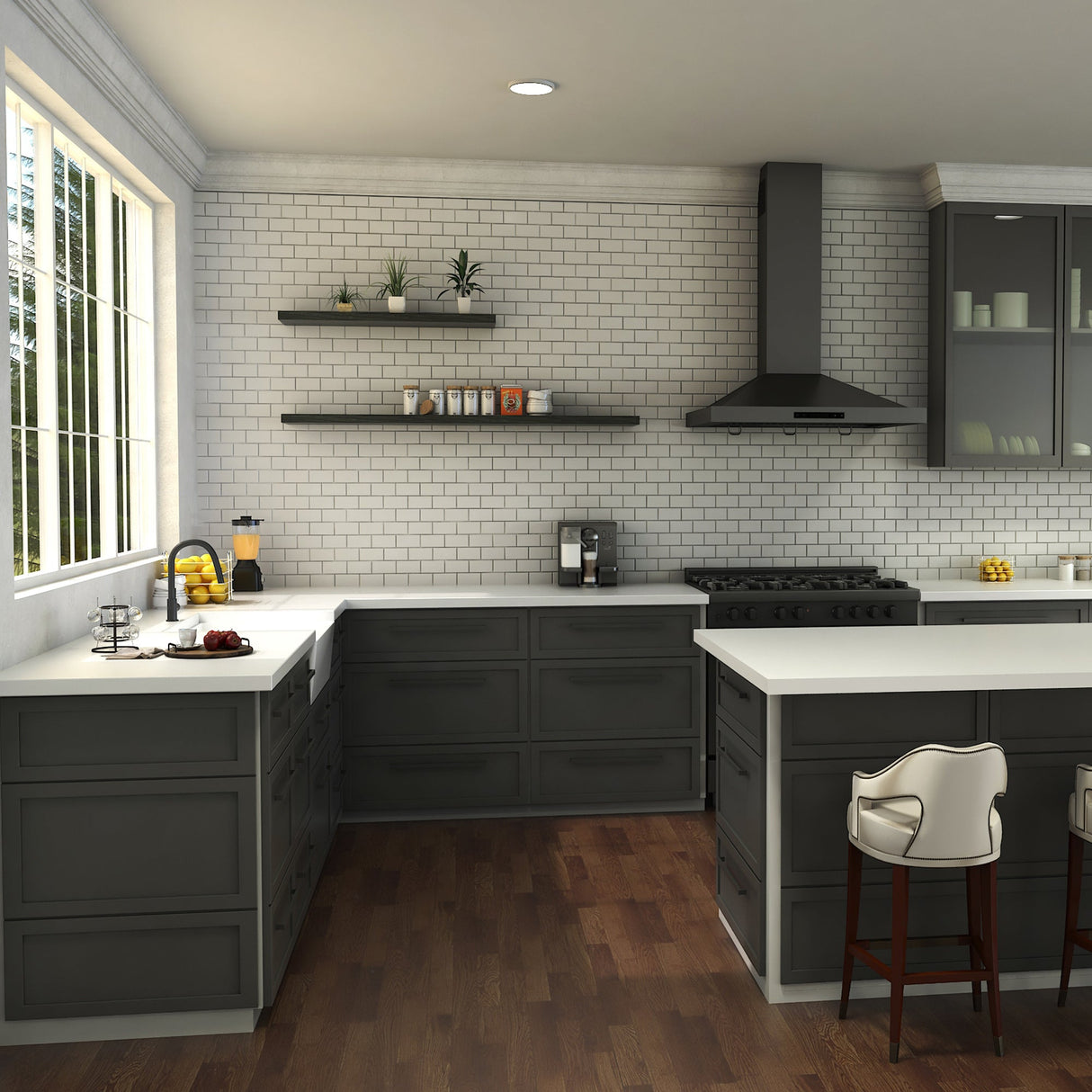 ZLINE Arthur Kitchen Faucet in Matte Black (ATH-KF-MB)