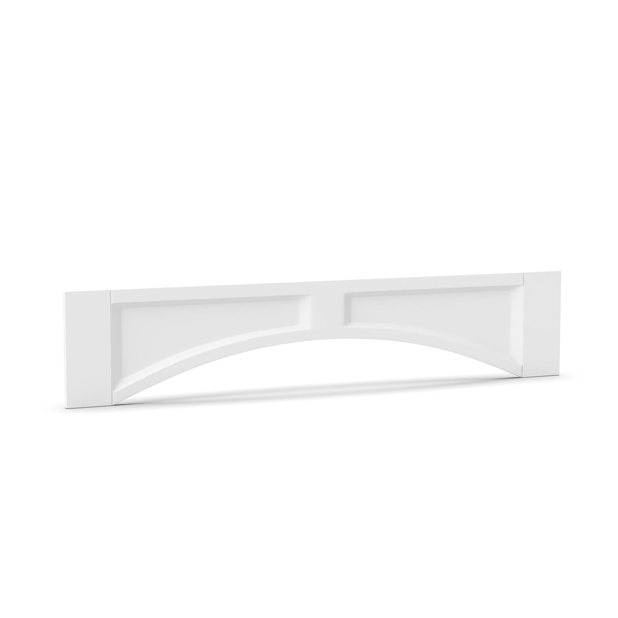 RTA - Liberty Shaker White - Valances - 48"W x 9"H x 0.75"D