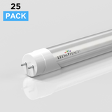 Hybrid T8 4ft LED Tube/Bulb - 22w/20w/18w/ 15w/12w/10w Watt Adjustable, 130lm/w, 3000k /3500k/4000k/5000k/6000k/6500k CCT Changeable, Frosted, Base G13, Single End/Double End Power - Ballast Compatible or Bypass