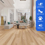 SPC Luxury Vinyl Flooring, Click Lock Floating, Homewood Waltz, 9" x 72" x 6.5mm, 20 mil Wear Layer - Indoor Delight Collection (22.65SQ FT/ CTN)